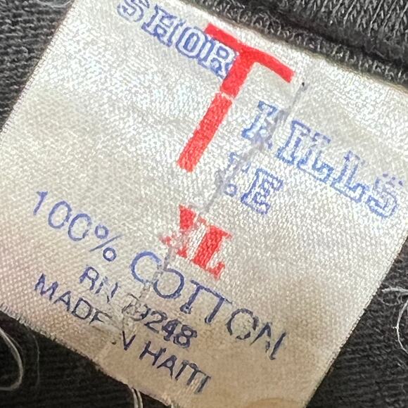 Vintage 90s Short Hills Tag Size XL Black Timber Mountain Lion Graphic T-Shirt - Picture 10 of 10